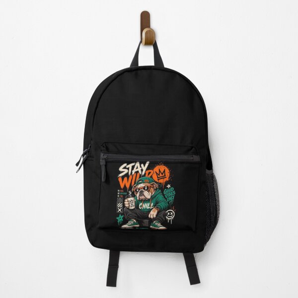 Item preview, Stay Wild Bulldog – Chill Streetwear Vibes designed and sold by limos.