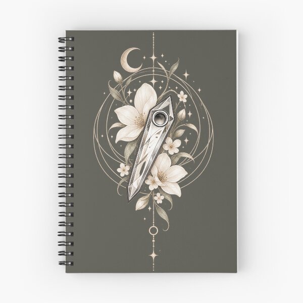 Item preview, Ivory Petal Minimal Botanical Crystal Art designed and sold by StoneOak.
