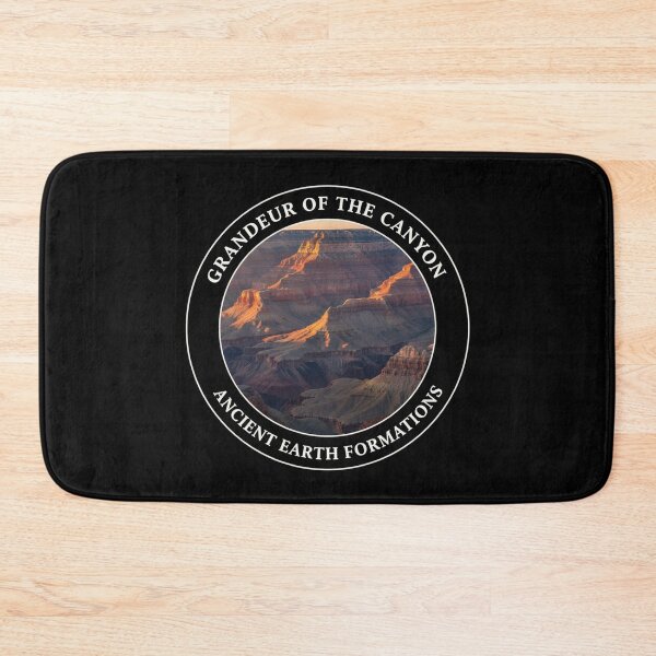 Item preview, Grandeur of the Canyon Ancient Earth Formations Retro Badge designed and sold by FestivityFinds.