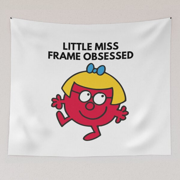 Item preview, Little Miss Frame Obsessed designed and sold by Comfy Creations.