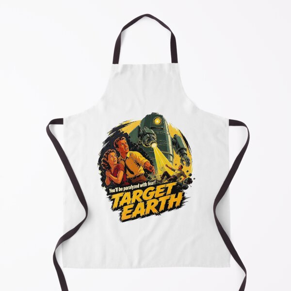 Item preview, Target Earth Retro Robot Invasion Movie designed and sold by ZubairNalban.