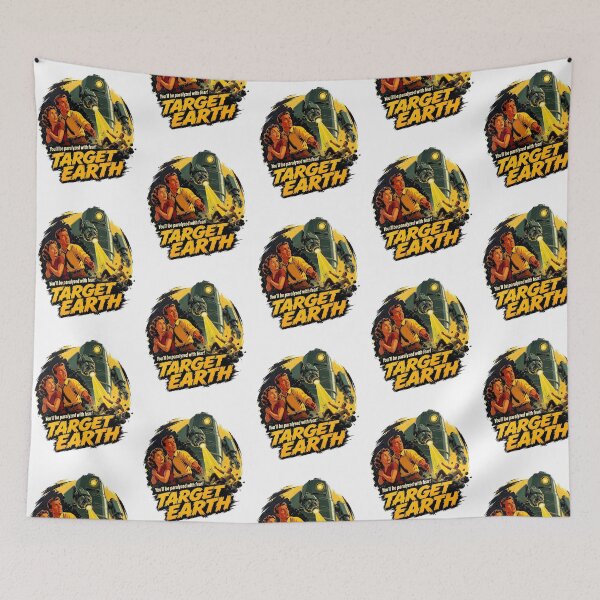 Item preview, Target Earth Retro Robot Invasion Movie designed and sold by ZubairNalban.