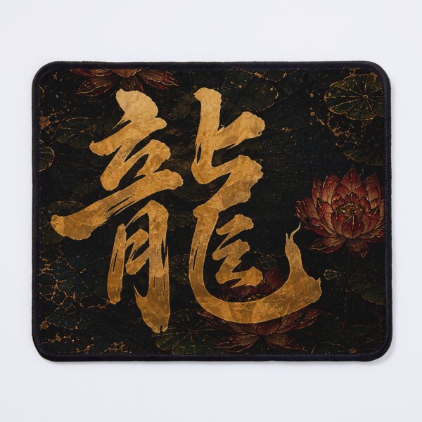 Item preview, Golden Dragon Lotus Harmony designed and sold by Silent Japan Studio.