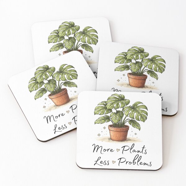 Item preview, More Plants Less Problems Houseplant Lover Design designed and sold by EcologicoolShp.