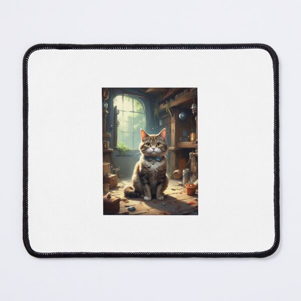 Item preview, KITTY KAT IN OLD FOREST TOWN designed and sold by denise nys.