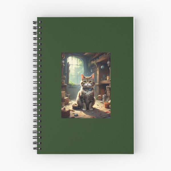 Item preview, KITTY KAT IN OLD FOREST TOWN  designed and sold by denise nys.