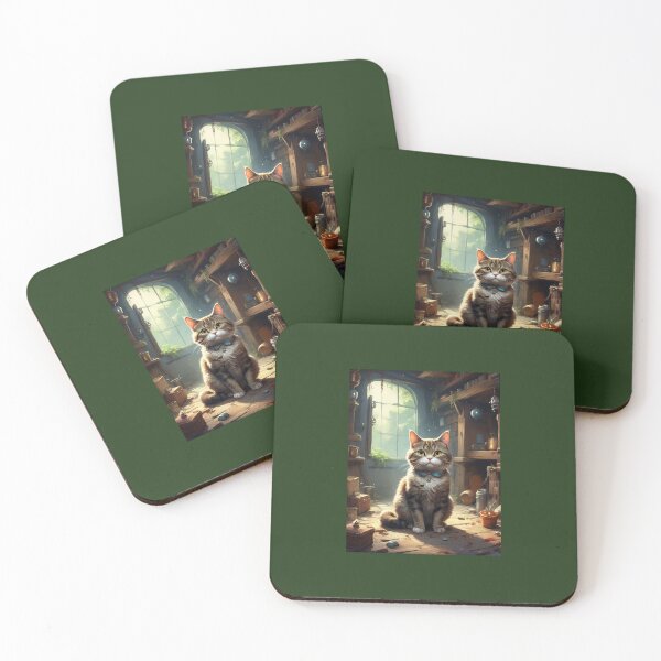 Item preview, KITTY KAT IN OLD FOREST TOWN  designed and sold by denise nys.
