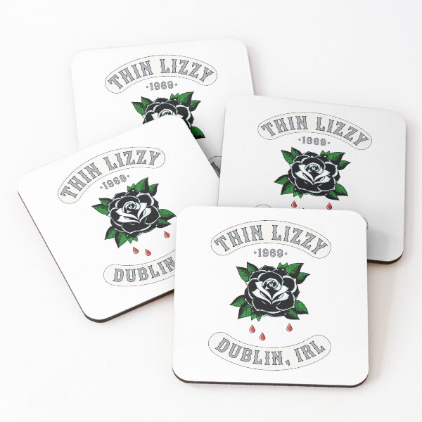 Item preview, Thin Lizzy Dublin Black Rose Rock Band designed and sold by GWARTUKSTORE.