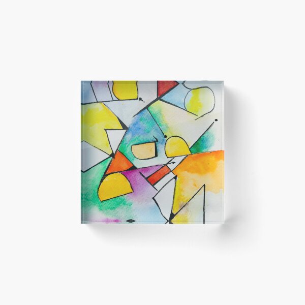 Item preview, Geometry Vibrant Abstract designed and sold by Jasbindar Singh.