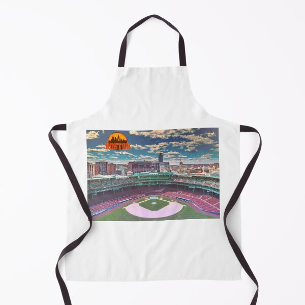 Item preview, Boston Fenway Park Baseball Stadium Vintage City Skyline designed and sold by ReginaSeidman.
