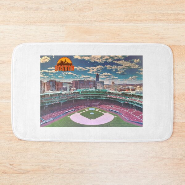 Item preview, Boston Fenway Park Baseball Stadium Vintage City Skyline designed and sold by ReginaSeidman.
