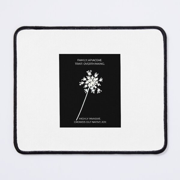 Item preview, Overthinking Trait Family Apiaceae Handmade Cyanotype Original Psychology Art designed and sold by The Snarky Ph.D.: A Study in Botanicals .