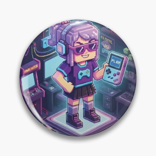Item preview, My Brother Has Admin Rights Funny Sibling Gamer Pixel Art designed and sold by AmberlightArt.