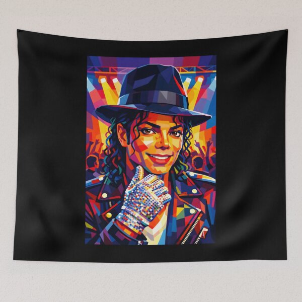 Item preview, Michael Jackson in wpap design art T-Shirt designed and sold by PopGraphic.
