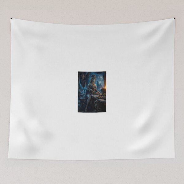 Item preview, Goddess with Bratwurst at Night Feast designed and sold by CathryneDelamort.