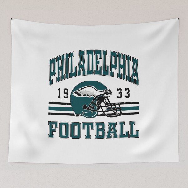 Item preview, Philadelphia Football Vintage Helmet 1933 Fan Design designed and sold by AndreaMar78112.