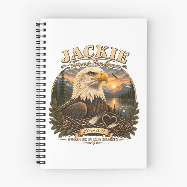 Item preview, Jackie Forever Our Queen Big Bear Bald Eagle Tribute 2012 2026 Memorial designed and sold by DianaVape.