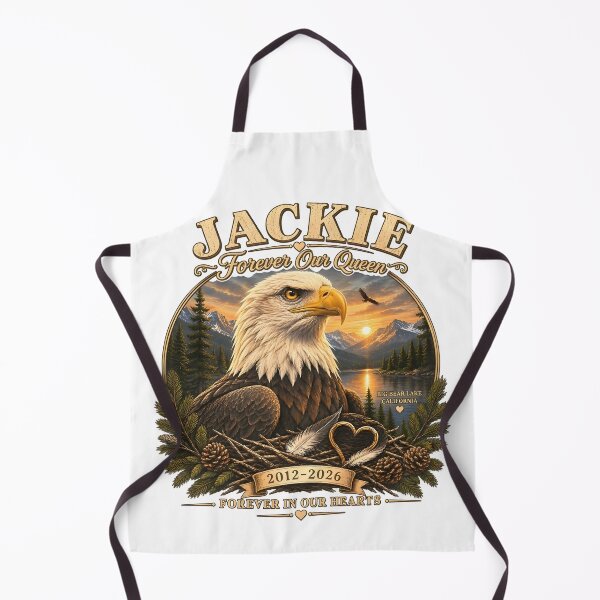 Item preview, Jackie Forever Our Queen Big Bear Bald Eagle Tribute 2012 2026 Memorial designed and sold by DianaVape.