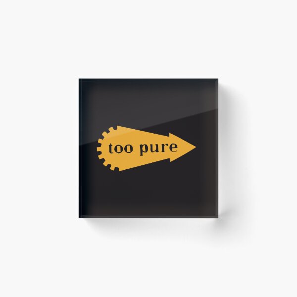 Item preview, Too Pure indie music designed and sold by analogue_rock.