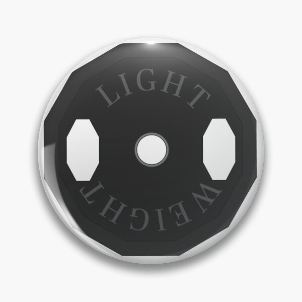 Item preview, Light Weight Gym Plate designed and sold by HoneyDogCo.