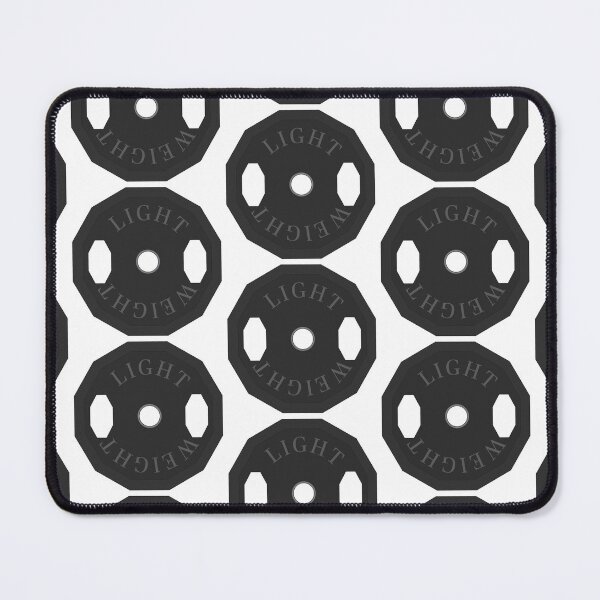 Item preview, Light Weight Gym Plate designed and sold by HoneyDogCo.