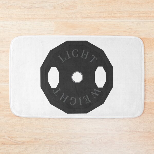 Item preview, Light Weight Gym Plate designed and sold by HoneyDogCo.