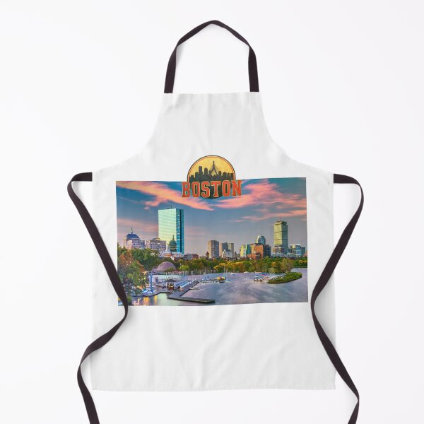 Item preview, Boston Skyline Charles River Vintage Cityscape designed and sold by ReginaSeidman.
