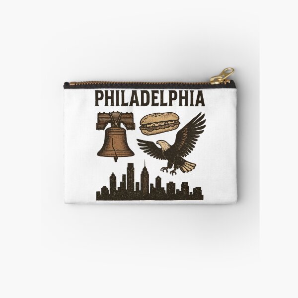 Item preview, Philadelphia City Icons Vintage Collage designed and sold by MaryBenne69623.