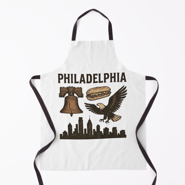 Item preview, Philadelphia City Icons Vintage Collage designed and sold by MaryBenne69623.