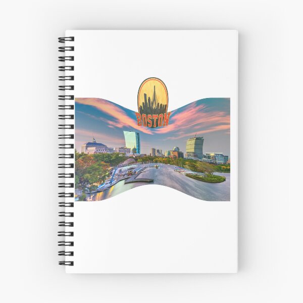 Item preview, Boston Skyline Charles River Vintage Cityscape designed and sold by ReginaSeidman.