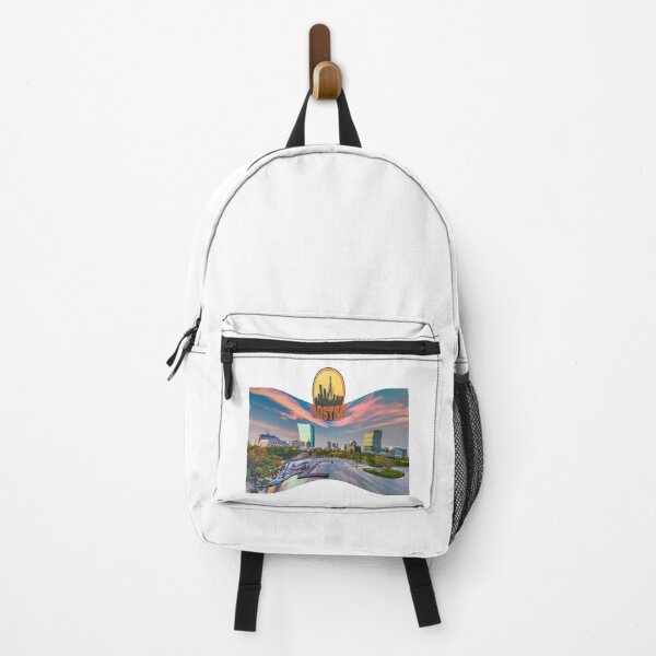 Item preview, Boston Skyline Charles River Vintage Cityscape designed and sold by ReginaSeidman.