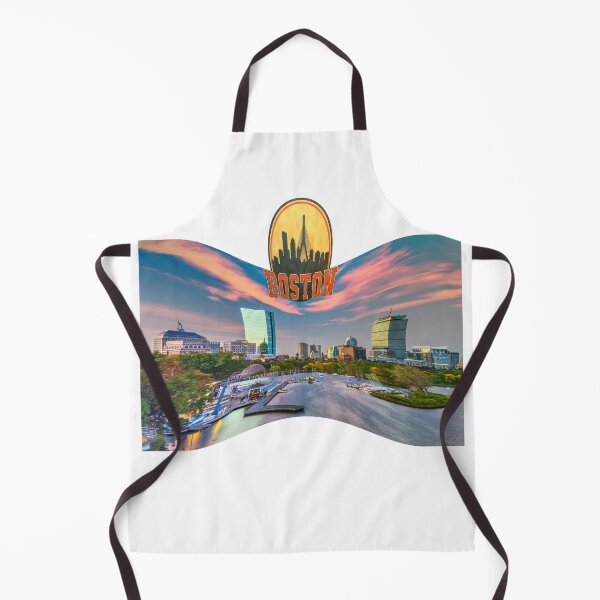 Item preview, Boston Skyline Charles River Vintage Cityscape designed and sold by ReginaSeidman.