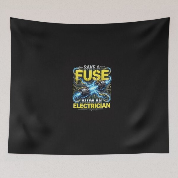Item preview, Save A Fuse Blow An Electrician Humor Gear designed and sold by pizoyeheyeja65.