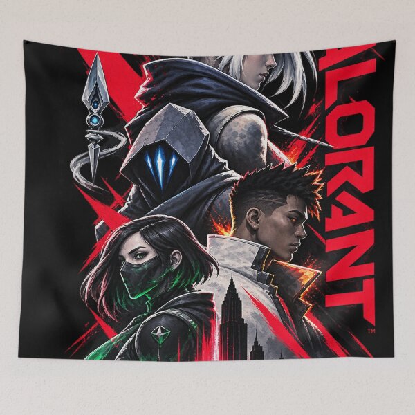 Item preview, Valorant Agents — Tactical Gaming Fanart designed and sold by NBT-NOVA.