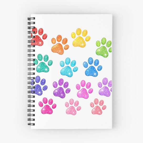 Item preview, Rainbow Cats Paws Pattern | Sparkly Cat Paw Gift T-shirt designed and sold by cozydrops.