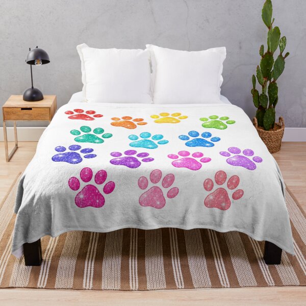 Item preview, Rainbow Cats Paws Pattern | Sparkly Cat Paw Gift T-shirt designed and sold by cozydrops.