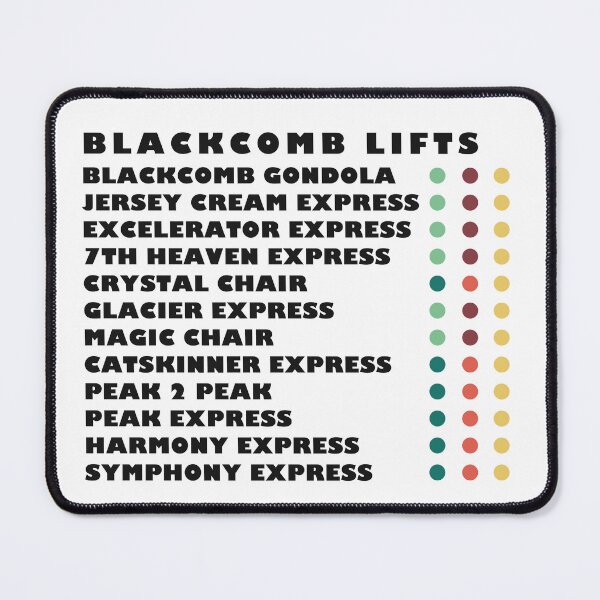 Item preview, Blackcomb Gondola and Ski Lift Signage  designed and sold by FrenchieBoops.