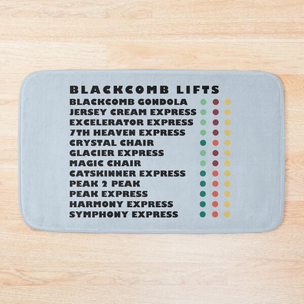 Item preview, Blackcomb Gondola and Ski Lift Signage  designed and sold by FrenchieBoops.
