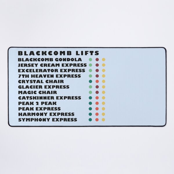 Item preview, Blackcomb Gondola and Ski Lift Signage designed and sold by FrenchieBoops.