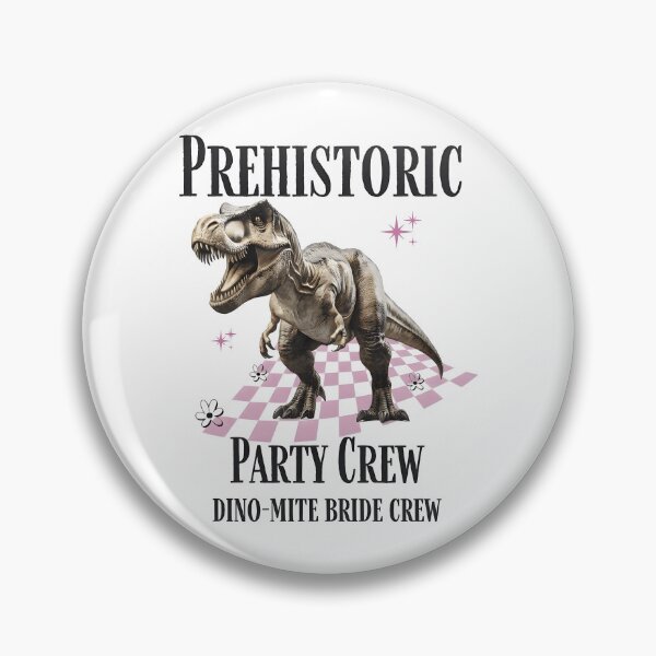 Item preview, Dino Bachelorette Party Crew Prehistoric Dinosaur Bride Bridesmaid Gift designed and sold by DianaVape.