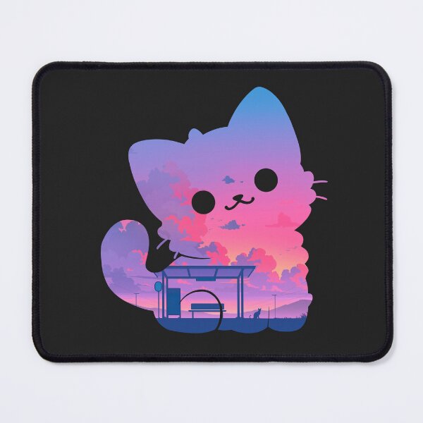 Item preview, Cute Cat Sunset Aesthetic designed and sold by mustbewhy.