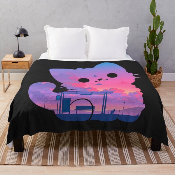 Item preview, Cute Cat Sunset Aesthetic designed and sold by mustbewhy.