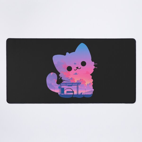 Item preview, Cute Cat Sunset Aesthetic designed and sold by mustbewhy.