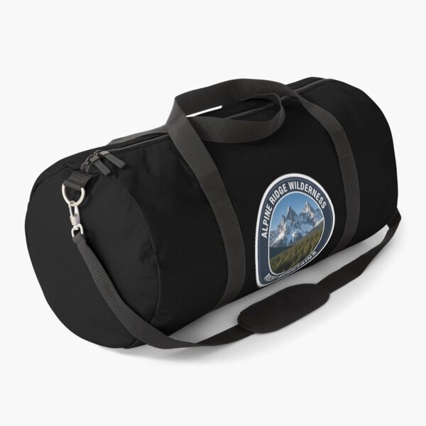 Item preview, Alpine Ridge Wilderness Rocky Mountains Forest Badge designed and sold by FestivityFinds.
