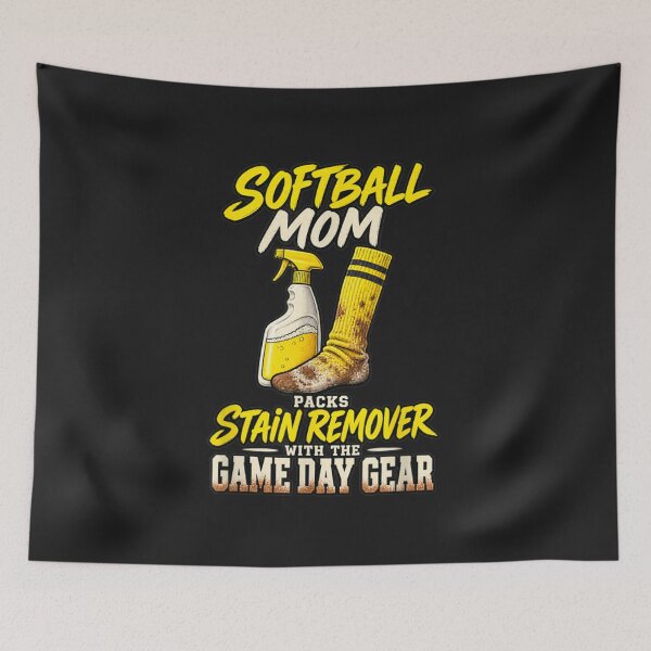 Item preview, Softball Mom Packs Stain Remover Game Day Gear designed and sold by abig-eiyana.
