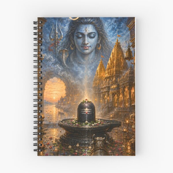 Item preview, 12 Jyotirlinga Series Kashi Vishwanath Jyotirlinga with Lord Shiva – Varanasi Sacred Fusion Art designed and sold by Homyar.