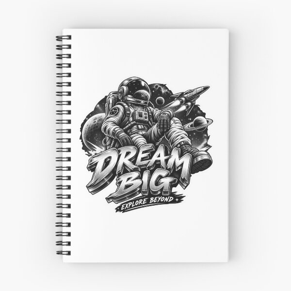 Item preview, Dream Big Explore Beyond Astronaut Sci Fi Space designed and sold by MR4me.