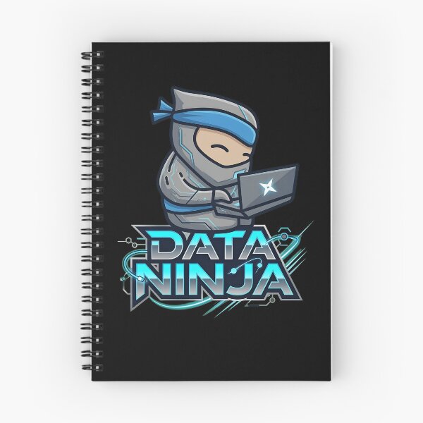 Item preview, Data Ninja Typing on Laptop Tech  designed and sold by Neenagirl2220.