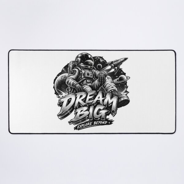 Item preview, Dream Big Explore Beyond Astronaut Sci Fi Space designed and sold by MR4me.