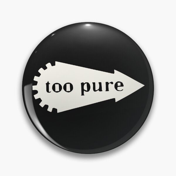 Item preview, Too Pure indie record label  designed and sold by analogue_rock.